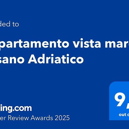 Appartamento Vista Mare ميسانو ادرياتيكو المظهر الخارجي الصورة